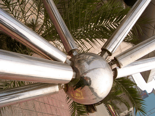 汕头不锈钢螺栓球网架